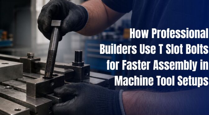 Slots In Bolts How Builders Use T Slot Bolts for Faster Machine Tool Assembly